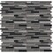 Msi Metro Gris Interlocking SAMPLE Glass Stone Mesh-Mounted Mosaic Tile ZOR-MD-0501-SAM - alternate 4